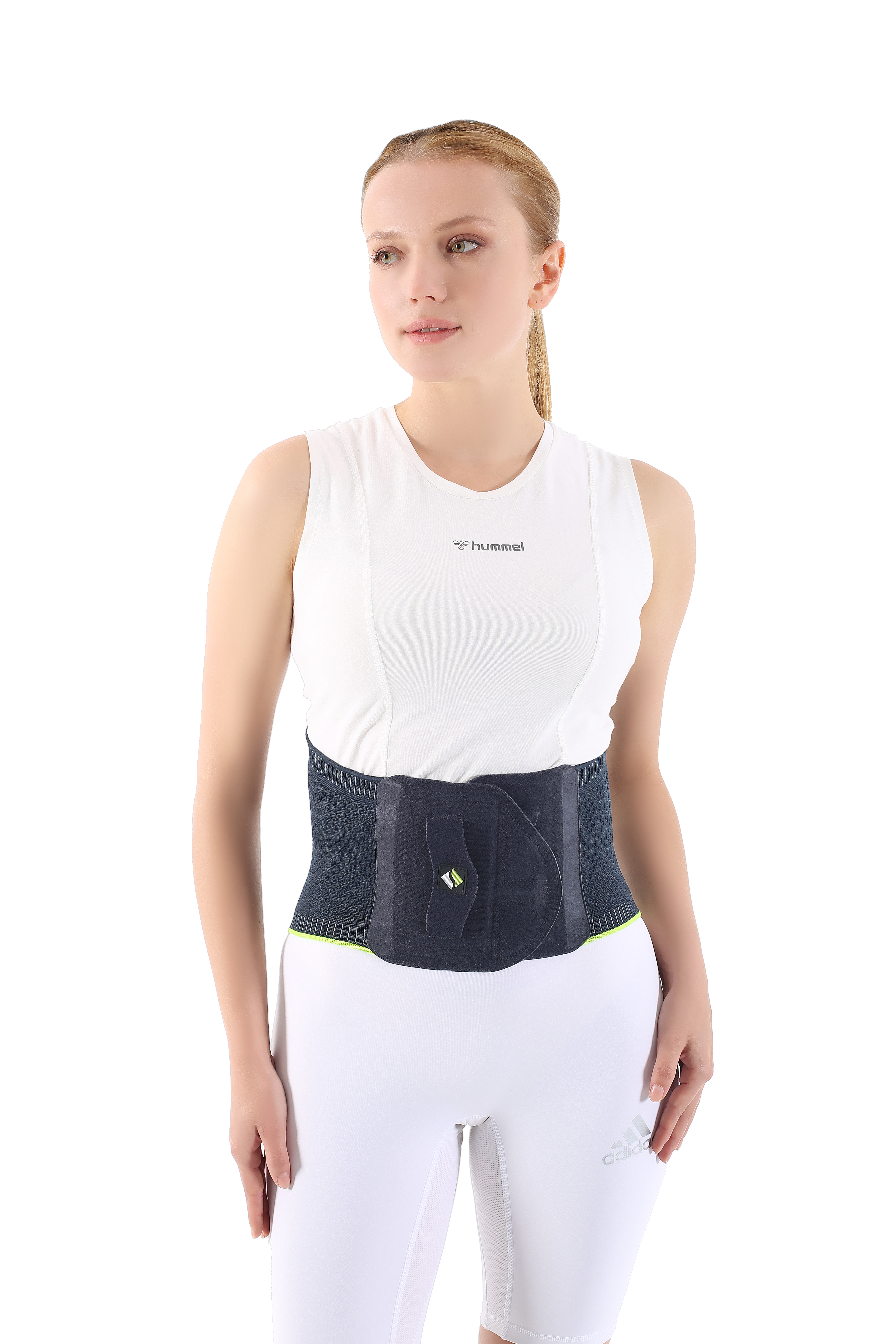 REF 730 Lumbar corset with 4 ribs, knitted